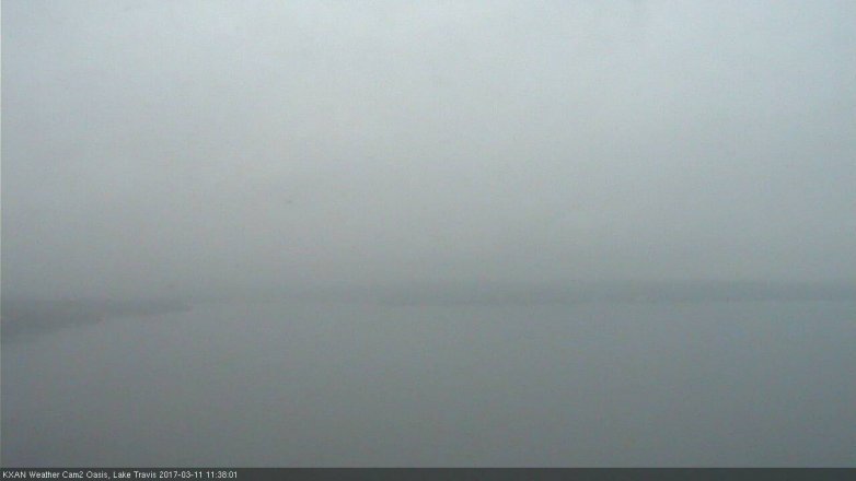 Lake Travis webcam, March 11, 2017 11:05 AM CT