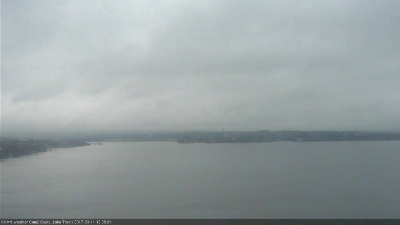 Lake Travis webcam, March 11, 2017 11:35 AM CT