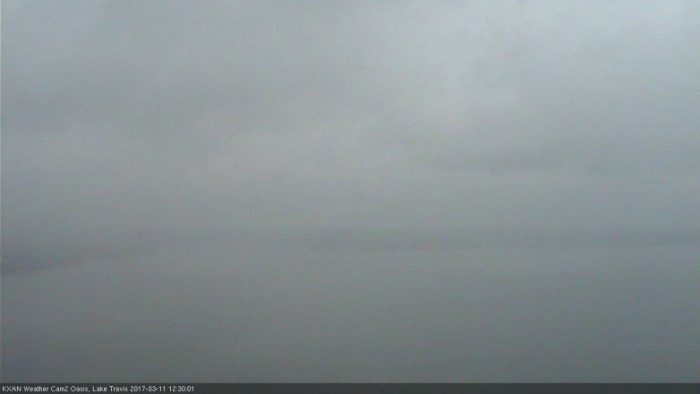 Lake Travis webcam, March 11, 2017 11:45 AM CT