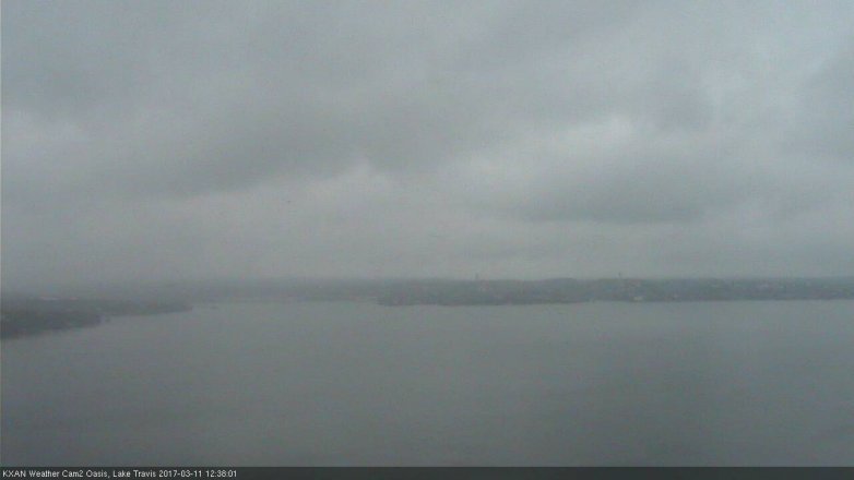 Lake Travis webcam, March 11, 2017 11:50 AM CT