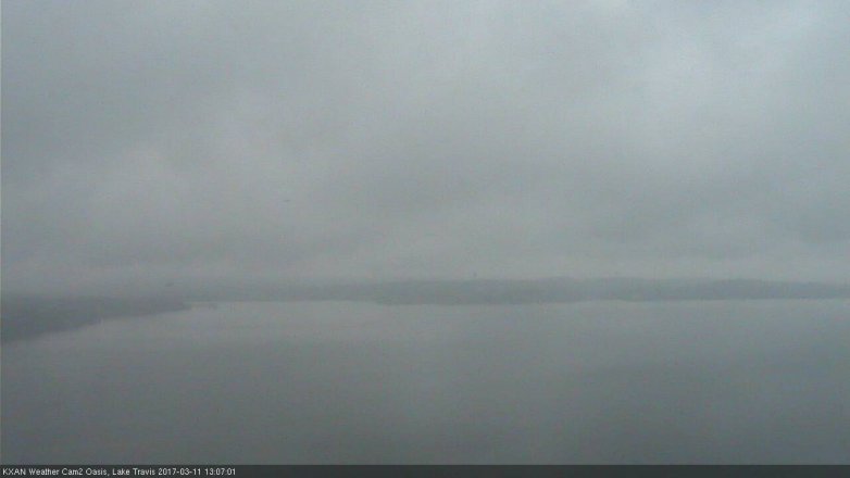 Lake Travis webcam, March 11, 2017 12:25 PM CT