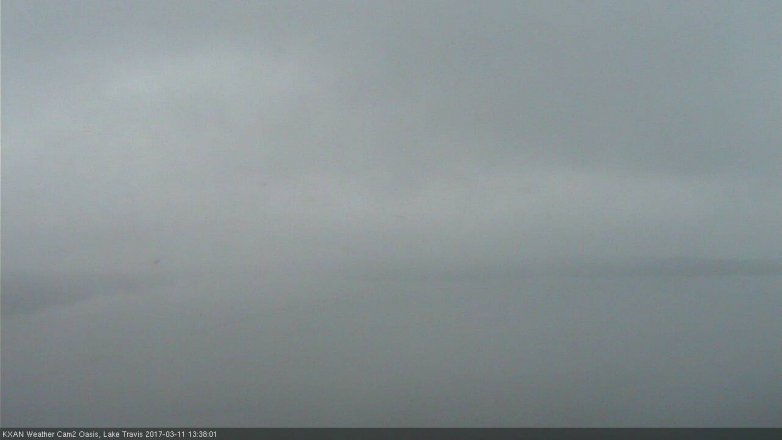 Lake Travis webcam, March 11, 2017 1:05 PM CT