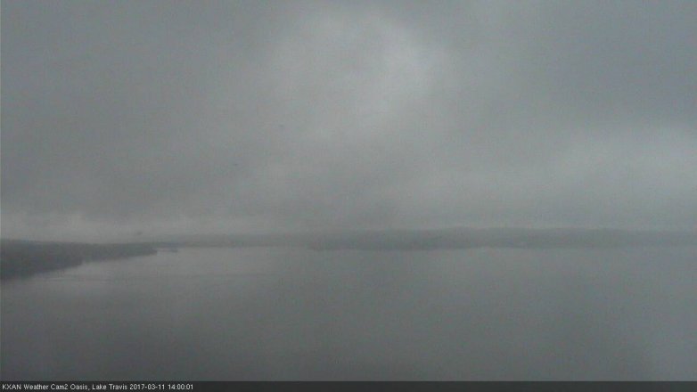 Lake Travis webcam, March 11, 2017 1:25 PM CT
