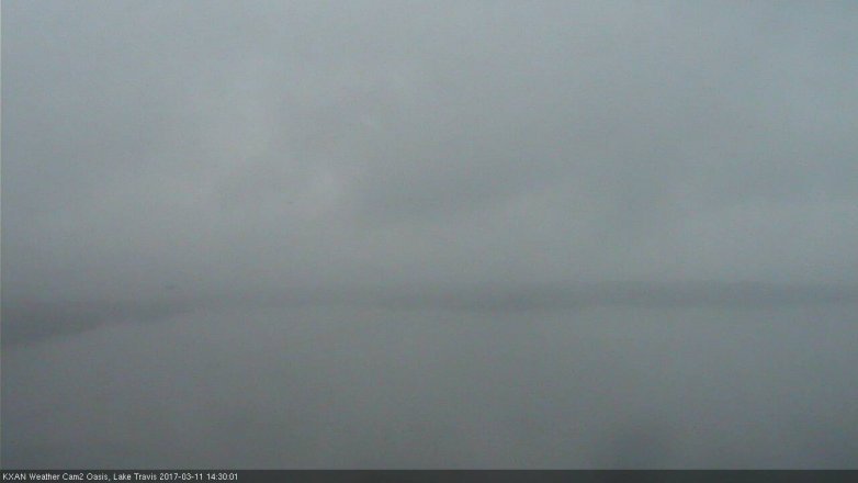 Lake Travis webcam, March 11, 2017 1:50 PM CT