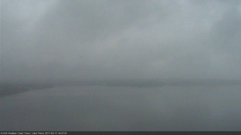 Lake Travis webcam, March 11, 2017 1:55 PM CT