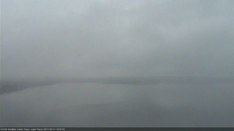 Lake Travis webcam, March 11, 2017 2:10 PM CT