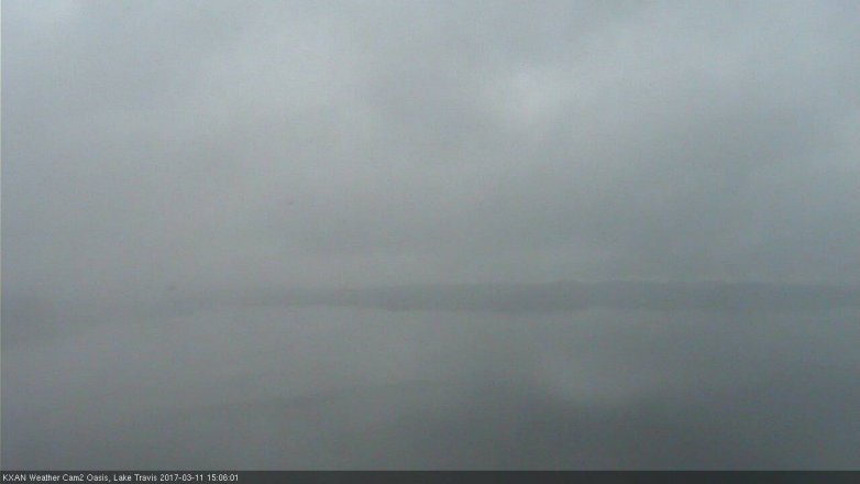 Lake Travis webcam, March 11, 2017 2:15 PM CT