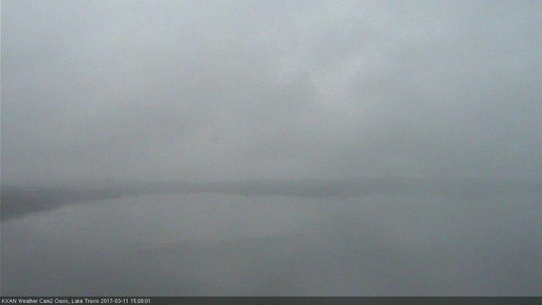 Lake Travis webcam, March 11, 2017 2:35 PM CT