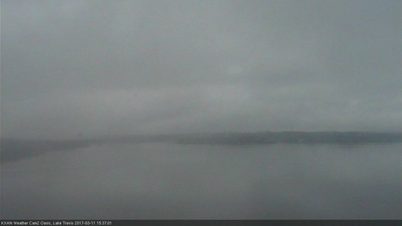 Lake Travis webcam, March 11, 2017 2:55 PM CT