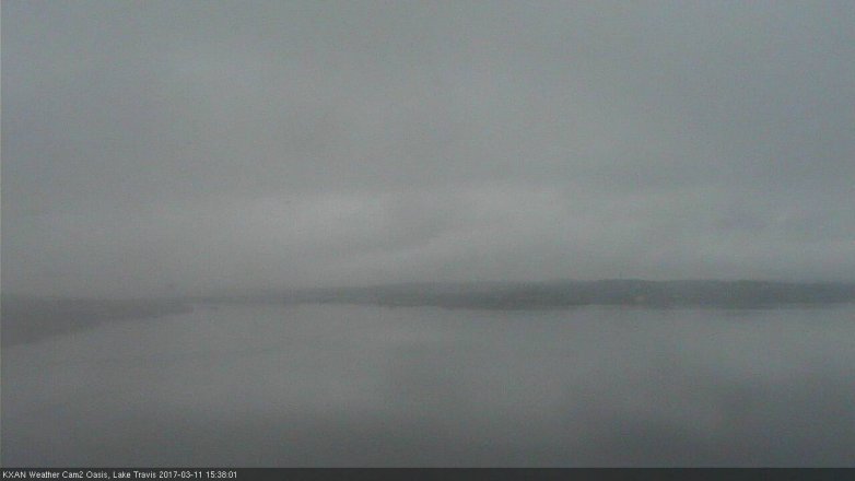 Lake Travis webcam, March 11, 2017 3:00 PM CT