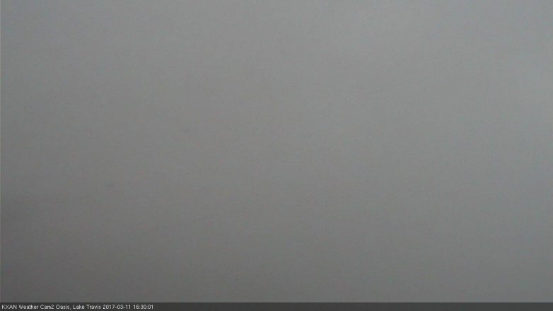 Lake Travis webcam, March 11, 2017 3:50 PM CT