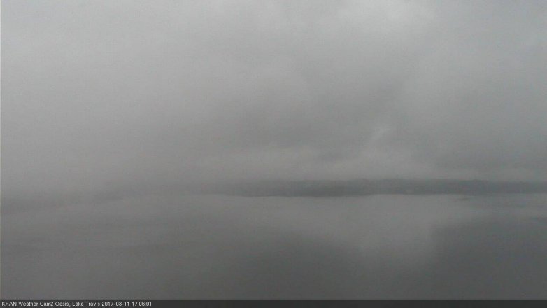 Lake Travis webcam, March 11, 2017 4:15 PM CT
