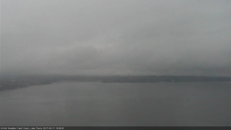 Lake Travis webcam, March 11, 2017 5:30 PM CT