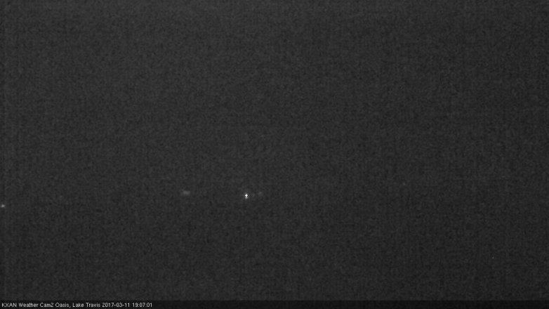 Lake Travis webcam, March 11, 2017 6:10 PM CT
