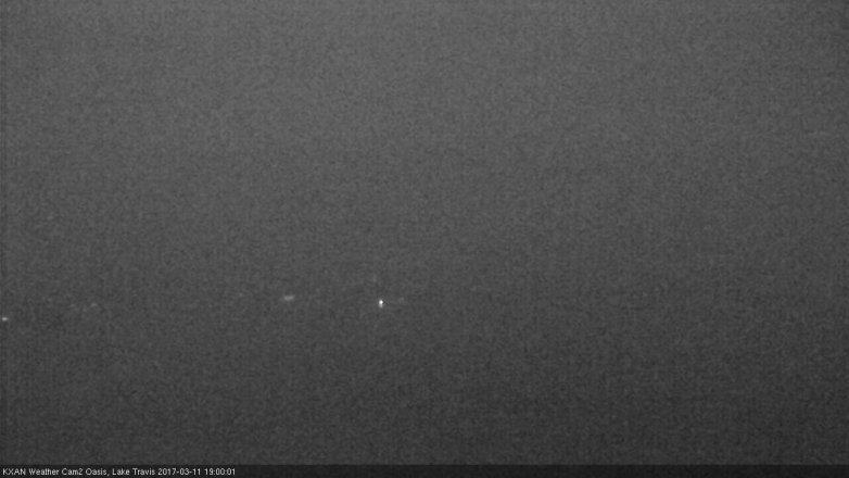 Lake Travis webcam, March 11, 2017 6:20 PM CT
