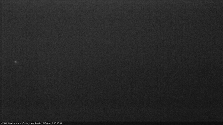 Lake Travis webcam, March 12, 2017 11:55 PM CT