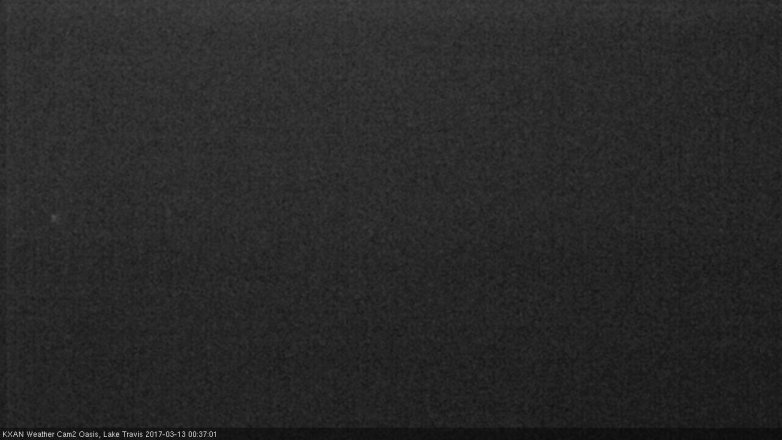 Lake Travis webcam, March 12, 2017 12:00 AM CT