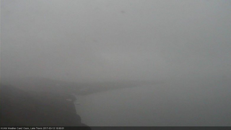 Lake Travis webcam, March 13, 2017 9:10 AM CT