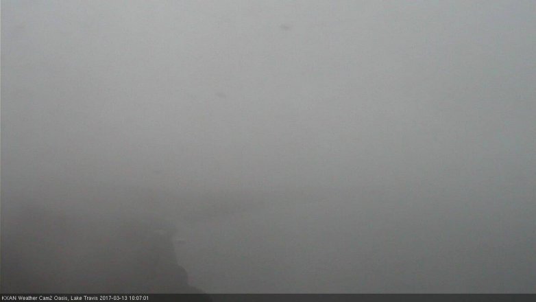Lake Travis webcam, March 13, 2017 9:15 AM CT