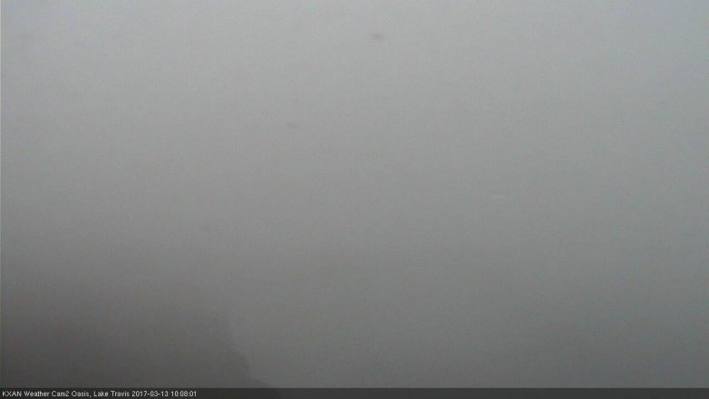 Lake Travis webcam, March 13, 2017 9:25 AM CT