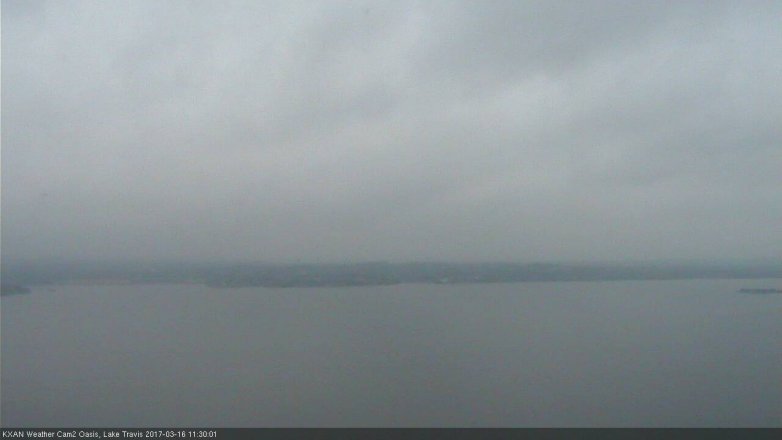 Lake Travis webcam, March 16, 2017 10:50 AM CT