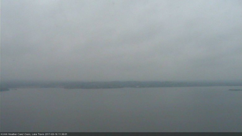 Lake Travis webcam, March 16, 2017 10:55 AM CT
