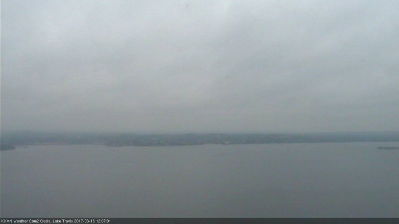 Lake Travis webcam, March 16, 2017 11:10 AM CT