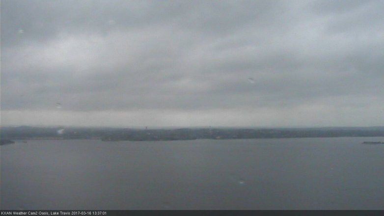 Lake Travis webcam, March 16, 2017 12:45 PM CT