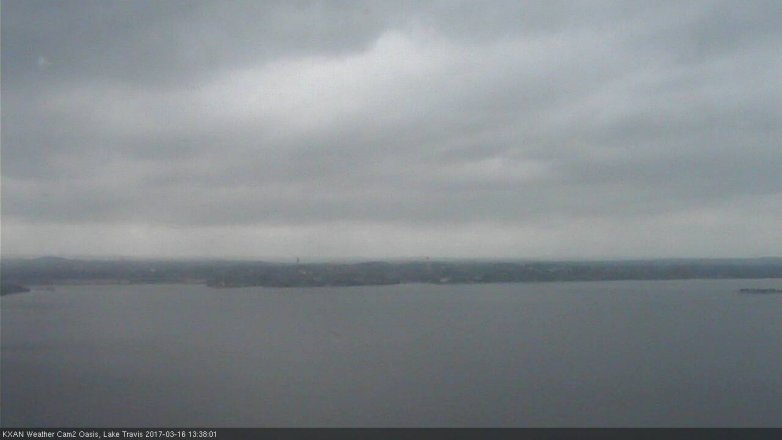 Lake Travis webcam, March 16, 2017 12:55 PM CT