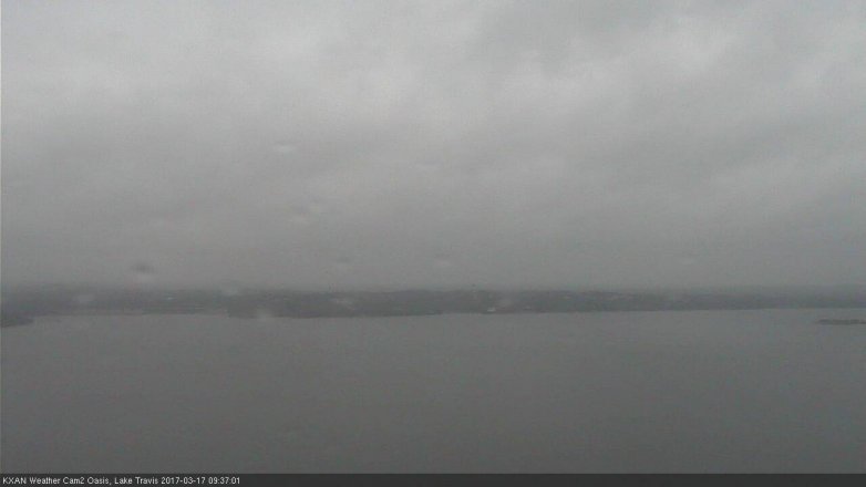 Lake Travis webcam, March 17, 2017 9:05 AM CT