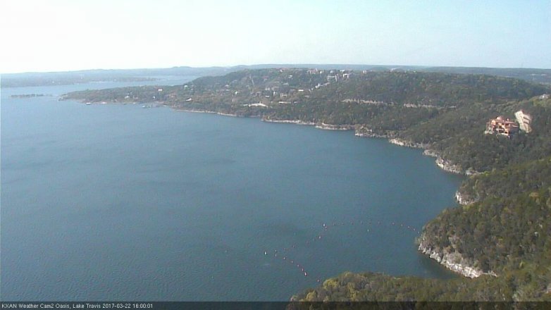 Lake Travis webcam, March 22, 2017 3:05 PM CT