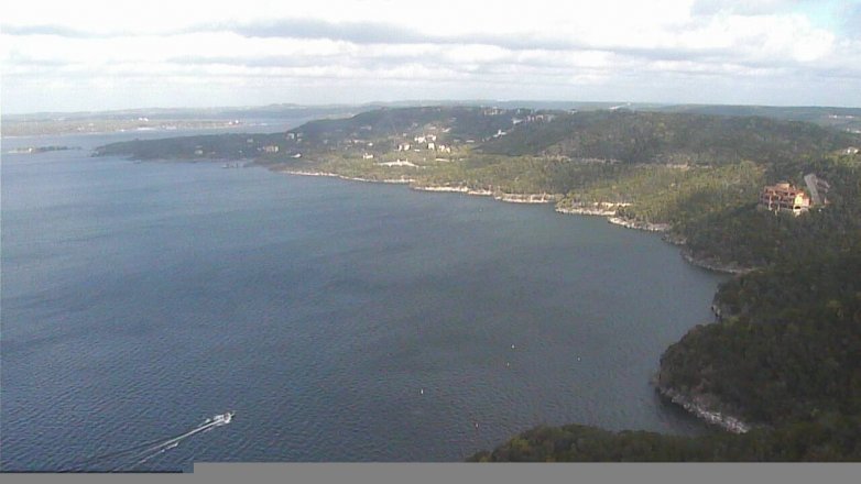 Lake Travis webcam, March 23, 2017 9:05 AM CT