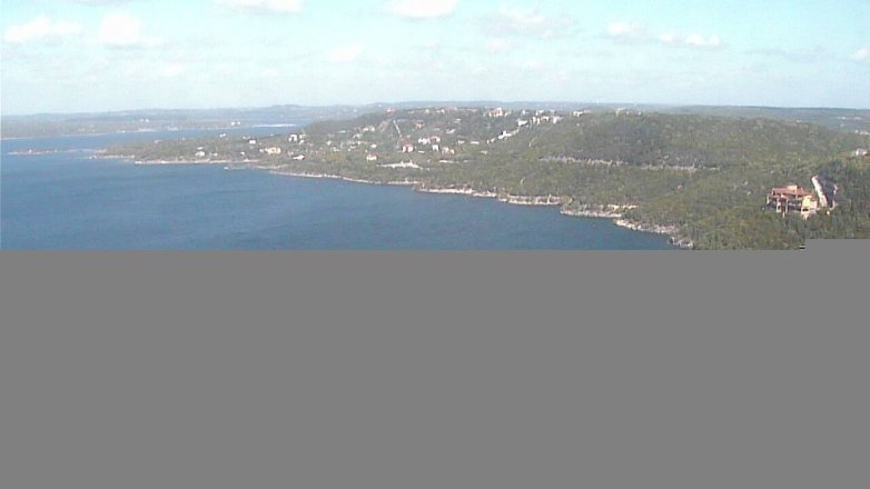 Lake Travis webcam, March 23, 2017 10:10 AM CT