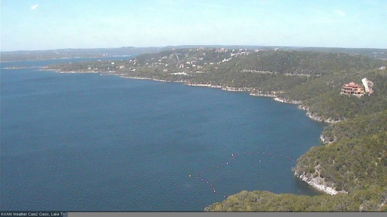 Lake Travis webcam, March 23, 2017 12:20 PM CT