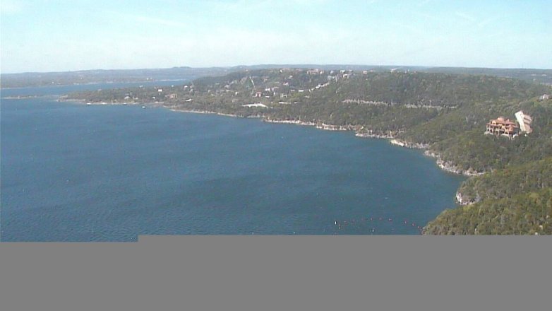 Lake Travis webcam, March 23, 2017 1:30 PM CT