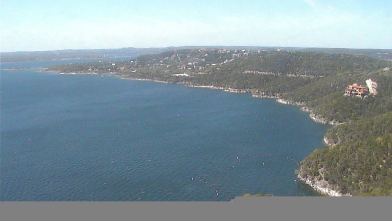 Lake Travis webcam, March 23, 2017 2:00 PM CT