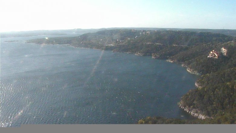 Lake Travis webcam, March 23, 2017 5:10 PM CT