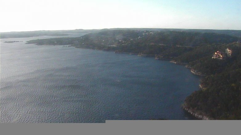 Lake Travis webcam, March 23, 2017 5:35 PM CT