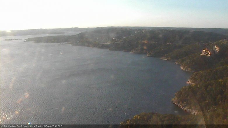 Lake Travis webcam, March 23, 2017 6:10 PM CT