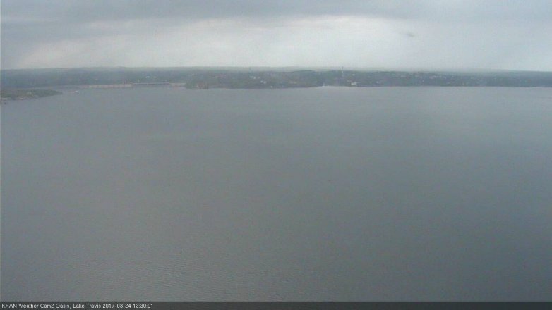 Lake Travis webcam, March 24, 2017 12:45 PM CT