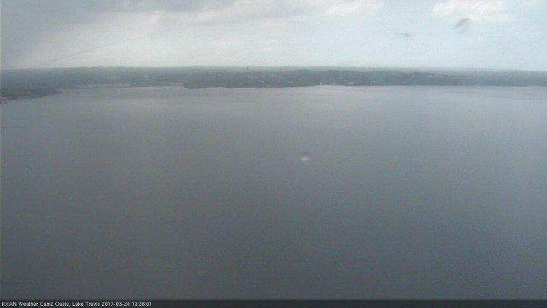 Lake Travis webcam, March 24, 2017 1:00 PM CT