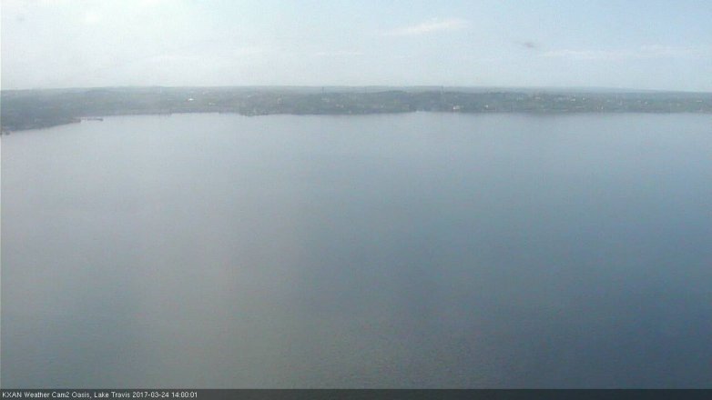 Lake Travis webcam, March 24, 2017 1:10 PM CT