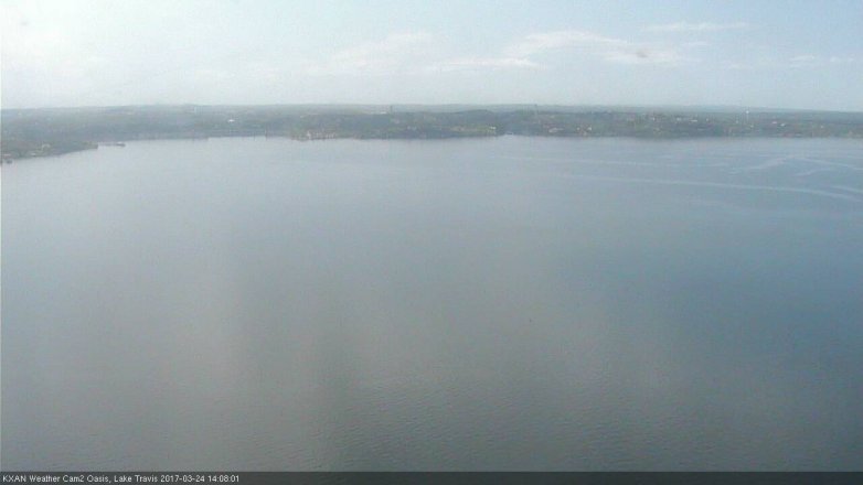 Lake Travis webcam, March 24, 2017 1:20 PM CT