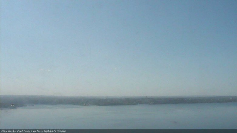 Lake Travis webcam, March 24, 2017 2:50 PM CT