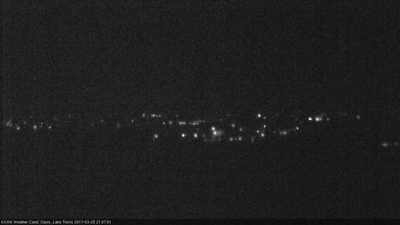 Lake Travis webcam, March 25, 2017 8:35 PM CT