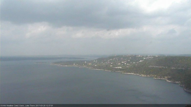 Lake Travis webcam, March 28, 2017 11:45 AM CT