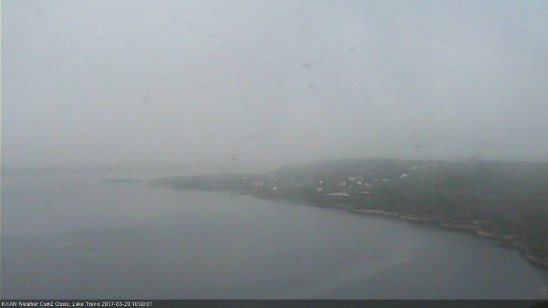 Lake Travis webcam, March 29, 2017 9:10 AM CT