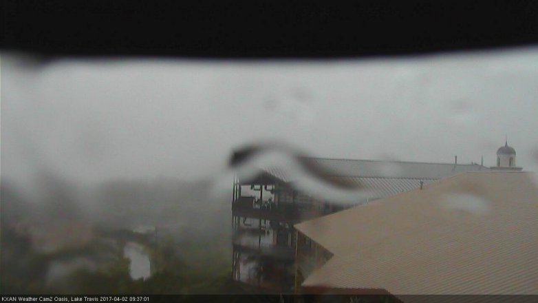 Lake Travis webcam, April 2, 2017 9:00 AM CT