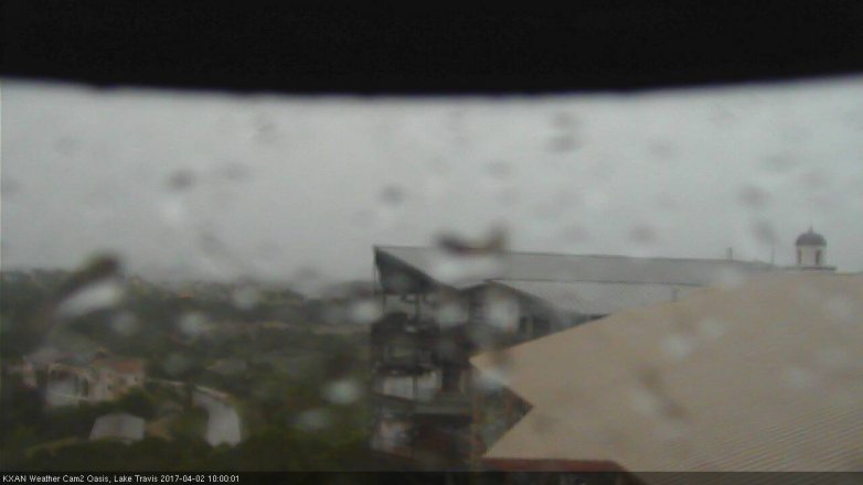 Lake Travis webcam, April 2, 2017 9:25 AM CT