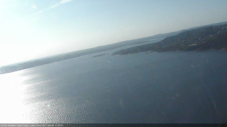 Lake Travis webcam, April 4, 2017 5:05 PM CT